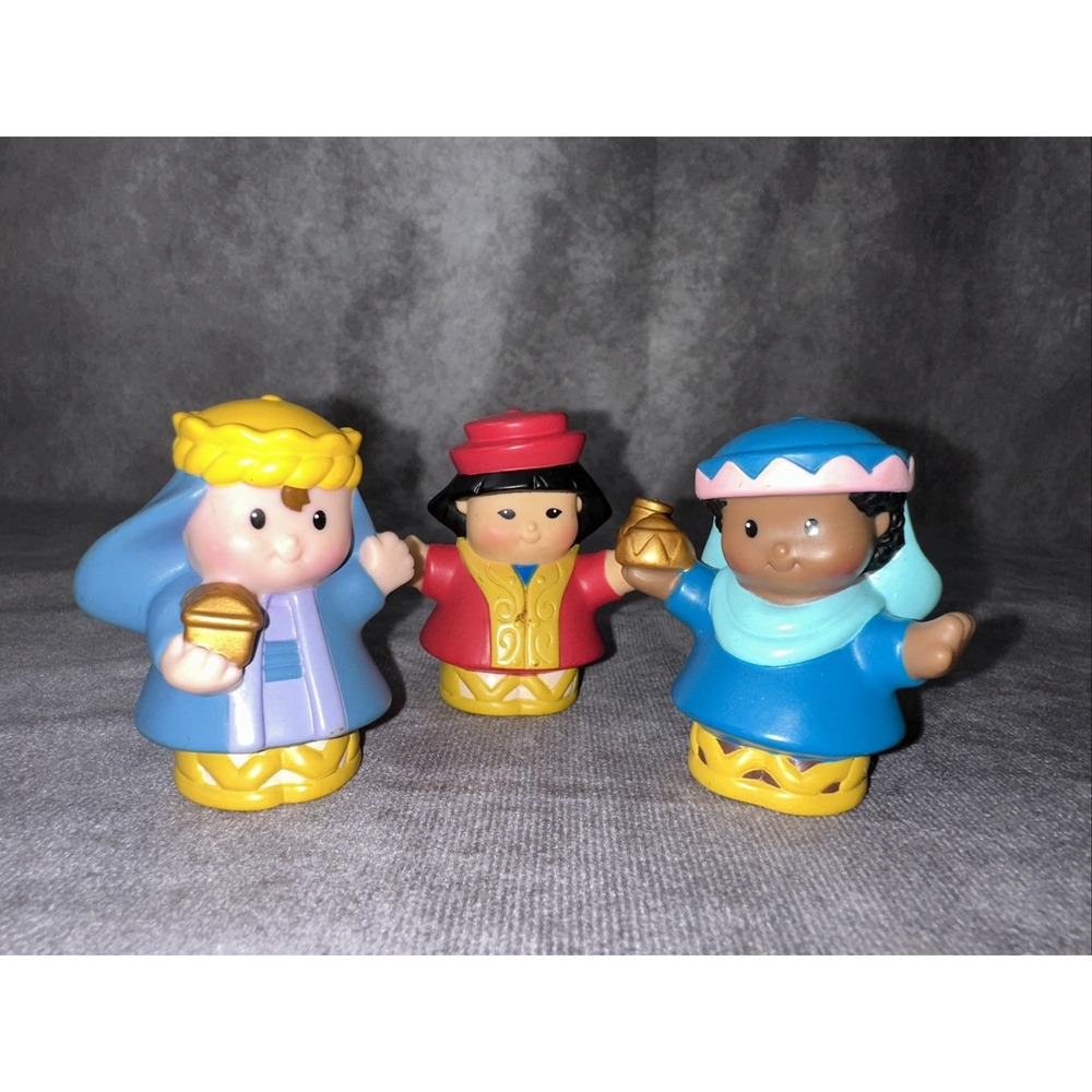 Fisher-Price Little People Christmas Nativity Replacement Figures 3 Wisemen 2008